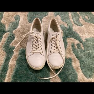 Ecco Soft 7 Perforated White Lace Up Sneakers EU 39